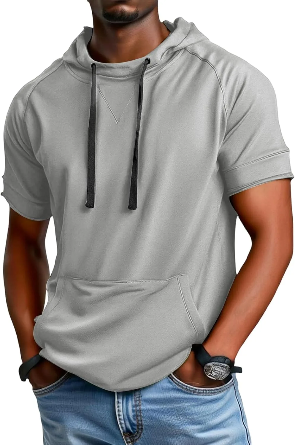 Футболка с коротким рукавом Henley для мужчин
Футболка с коротким рукавом Henley для мужчин