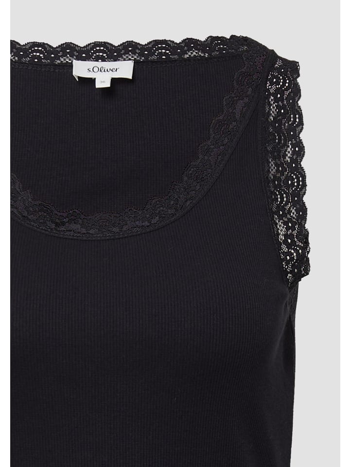 Топ s.Oliver, черный
Топ s.Oliver, черный