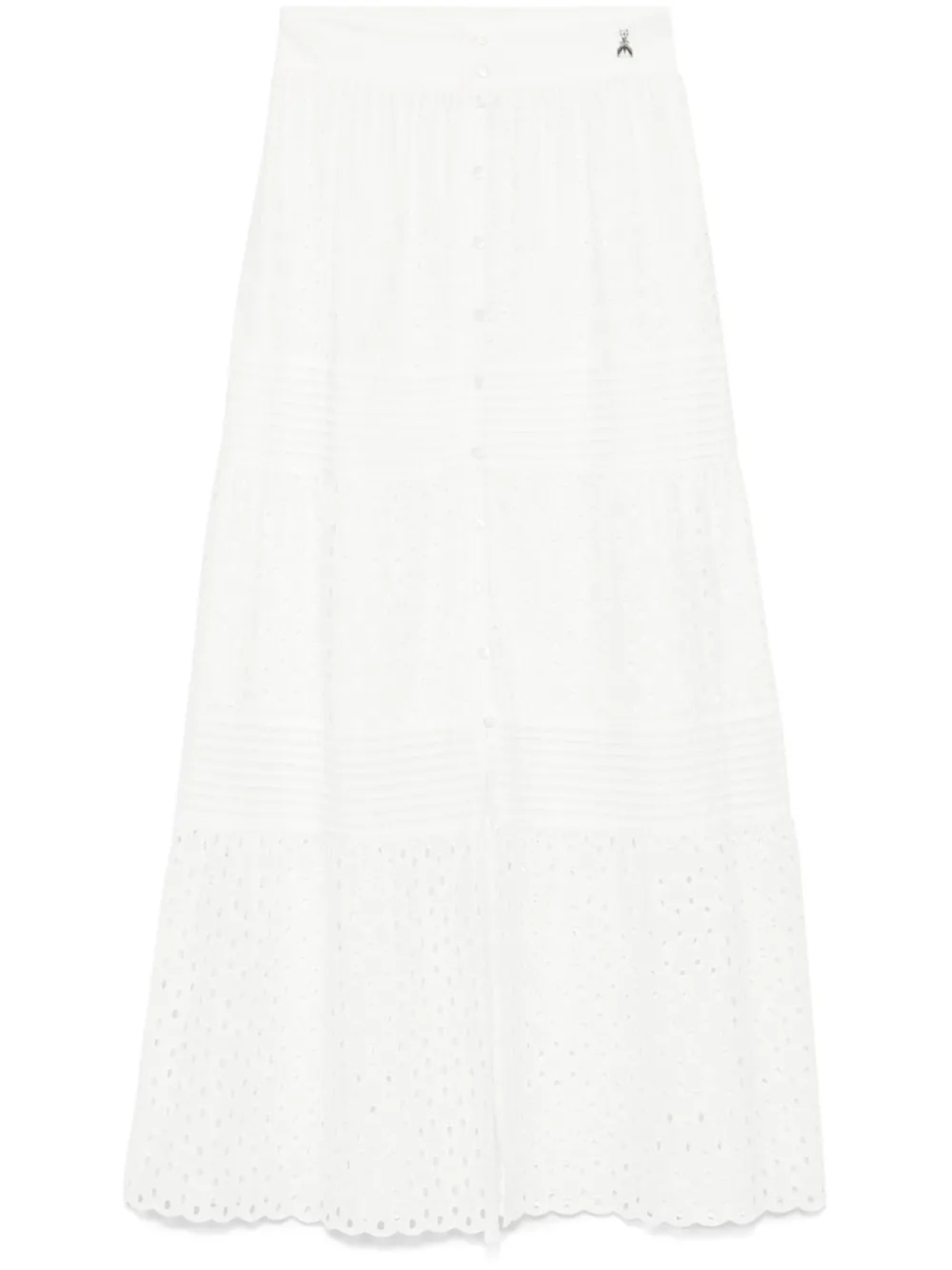 Юбка миди Patrizia Pepe с вышивкой, белый
Юбка миди Patrizia Pepe с вышивкой, белый