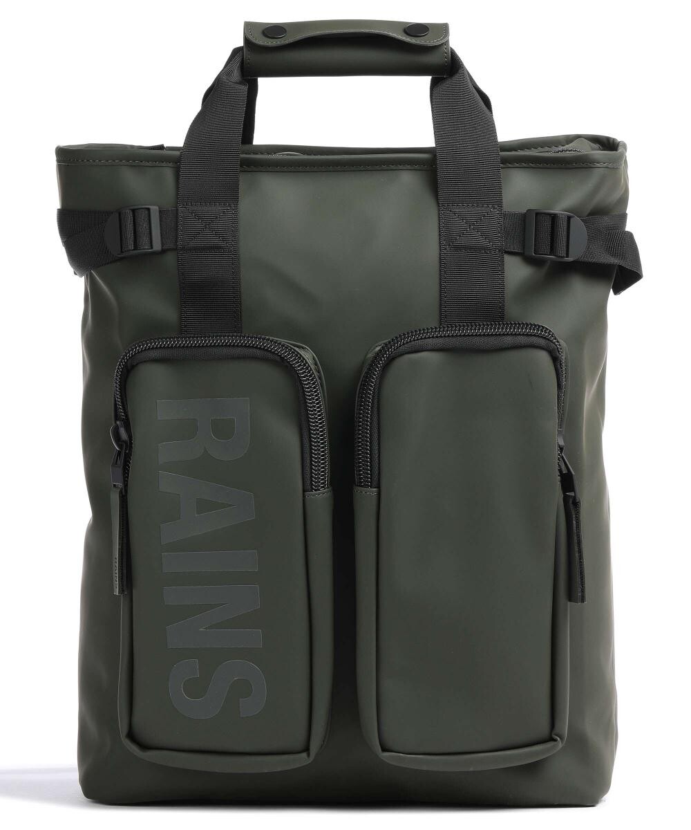 Сумка-Рюкзак из полиуретана Rains, зеленый
Сумка-Рюкзак из полиуретана Rains, зеленый