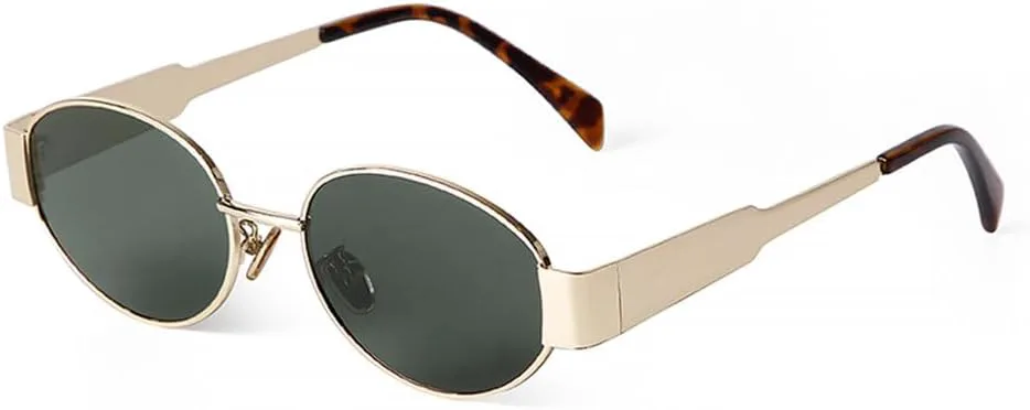 Ретро металлические шестиугольные солнцезащитные очки для женщин и мужчин, роскошные, модные, в стиле стимпанк, с защитой от УФ-излучения UV400 TYUVIVO, C16 Oval
Ретро металлические шестиугольные солнцезащитные очки для женщин и мужчин, роскошные, модные, в стиле стимпанк, с защитой от УФ-излучения UV400 TYUVIVO, C16 Oval