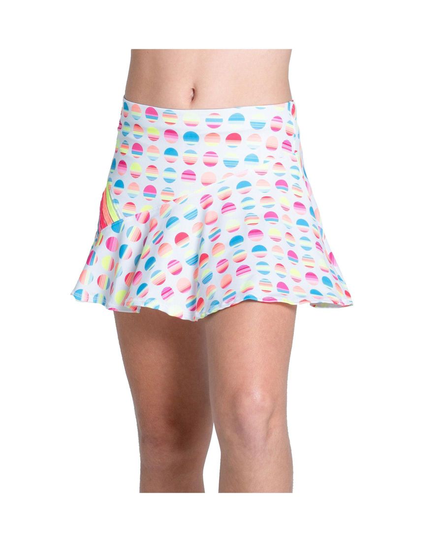 Теннисная юбка в стиле ретро Закат для девушек Lucky In Love, White
Теннисная юбка в стиле ретро Закат для девушек Lucky In Love, White