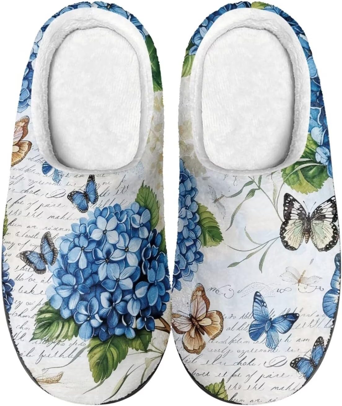 Унисекс фланелевые тапочки Howilath с принтом бабочек, теплые, дышащие, с противоскользящей подошвой для дома, Butterfly Hydrangea
Унисекс фланелевые тапочки Howilath с принтом бабочек, теплые, дышащие, с противоскользящей подошвой для дома, Butterfly Hydrangea
