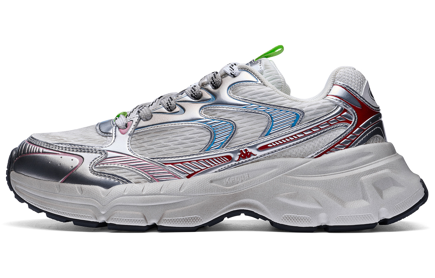 Kappa Скользоустойчивые износостойкие низкие массивные кроссовки унисекс серо-красные Cool Gray/New Year Red, цвет Cool Gray/New Year Red 
Kappa Скользоустойчивые износостойкие низкие массивные кроссовки унисекс серо-красные Cool Gray/New Year Red, цвет Cool Gray/New Year Red