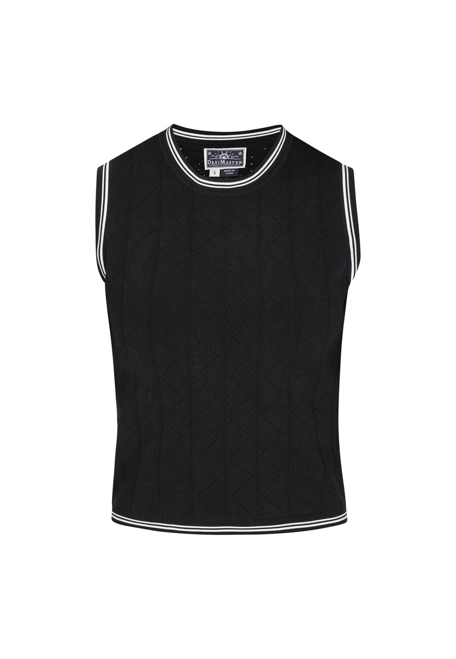 Вязаный топ DreiMaster Maritim Nautical, черный
Вязаный топ DreiMaster Maritim Nautical, черный