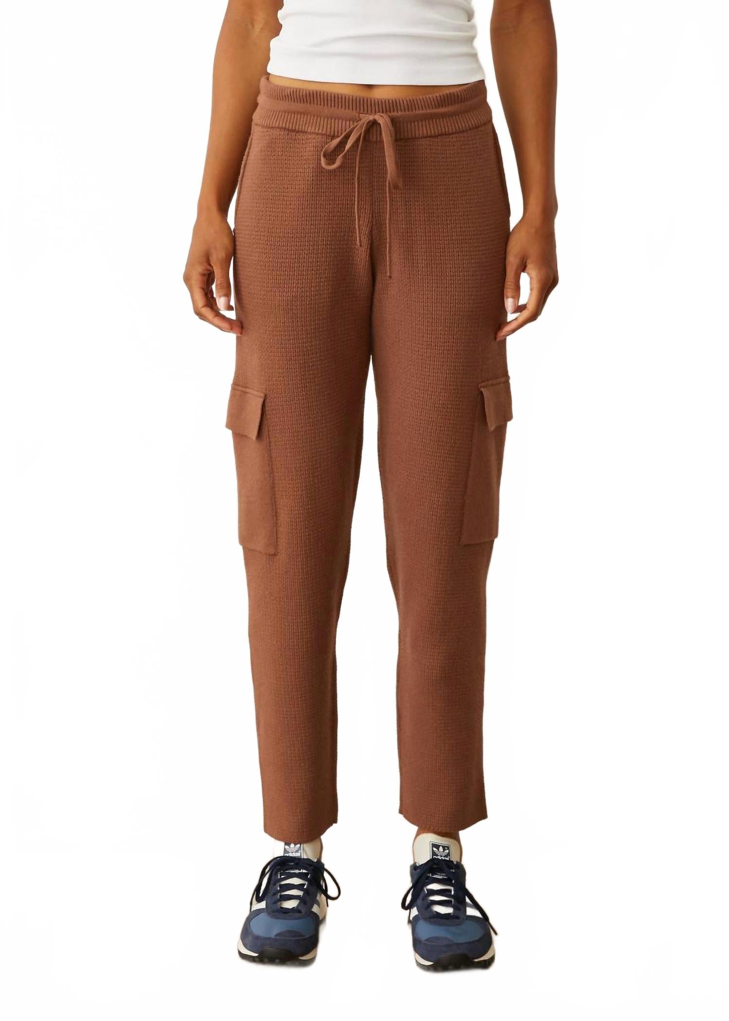 Мягкие трикотажные карго-джоггеры с вафельной текстурой в цвете соленая карамель Monrow, Salted Caramel
Мягкие трикотажные карго-джоггеры с вафельной текстурой в цвете соленая карамель Monrow, Salted Caramel