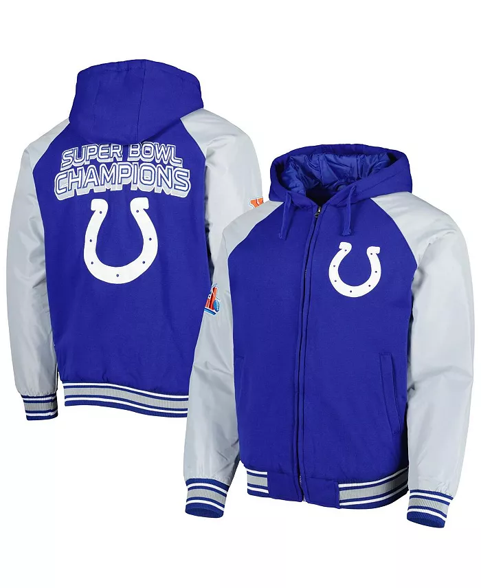 Мужская бейсбольная куртка с молнией Royal Indianapolis Colts Defender Raglan Full-Zip Hoodie G-III Sports by Carl Banks
Мужская бейсбольная куртка с молнией Royal Indianapolis Colts Defender Raglan Full-Zip Hoodie G-III Sports by Carl Banks