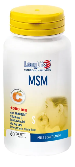 Longlife Msm 1000 мг 60 таблеток Long Life
Longlife Msm 1000 мг 60 таблеток Long Life