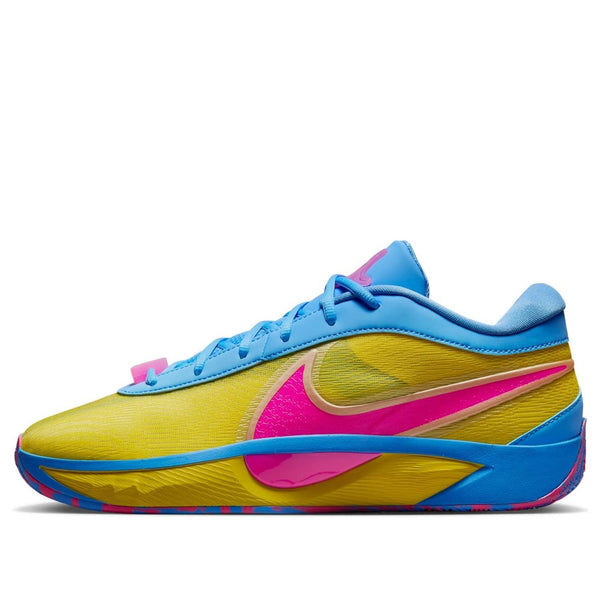 Кроссовки x candy funhouse giannis zoom freak 6 Nike, желтый 
Кроссовки x candy funhouse giannis zoom freak 6 Nike, желтый