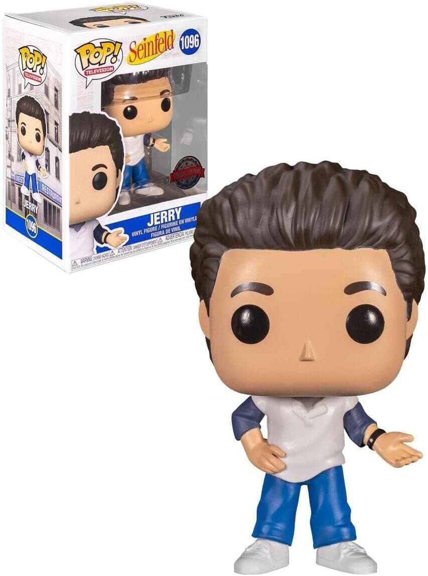 Funko POP Seinfeld 1096 Джерри, специальное издание Funko POP!
Funko POP Seinfeld 1096 Джерри, специальное издание Funko POP!
