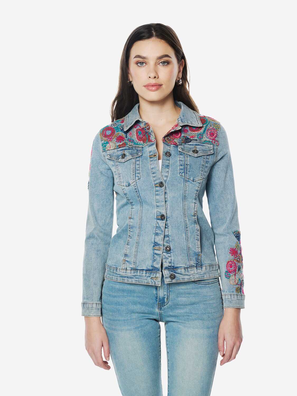 KOROSHI Куртка для межсезонья в синем дениме
KOROSHI Куртка для межсезонья в синем дениме