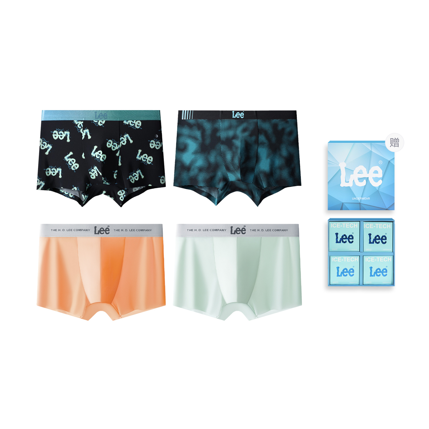 Lee Sunset 1.0 подарочный набор мужского белья 4 шт
Lee Sunset 1.0 подарочный набор мужского белья 4 шт