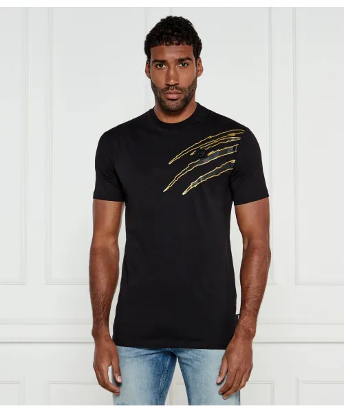 Футболка с царапающей фольгой Loose fit Plein Sport, черный
Футболка с царапающей фольгой Loose fit Plein Sport, черный