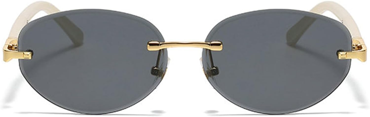Женские солнцезащитные очки Helena Fashion Oval в стиле 90-х, роскошные, без оправы, дизайнерские, с металлическим каркасом, мужские классические винтажные круглые очки с защитой от УФ-излучения UV400, C1
Женские солнцезащитные очки Helena Fashion Oval в стиле 90-х, роскошные, без оправы, дизайнерские, с металлическим каркасом, мужские классические винтажные круглые очки с защитой от УФ-излучения UV400, C1