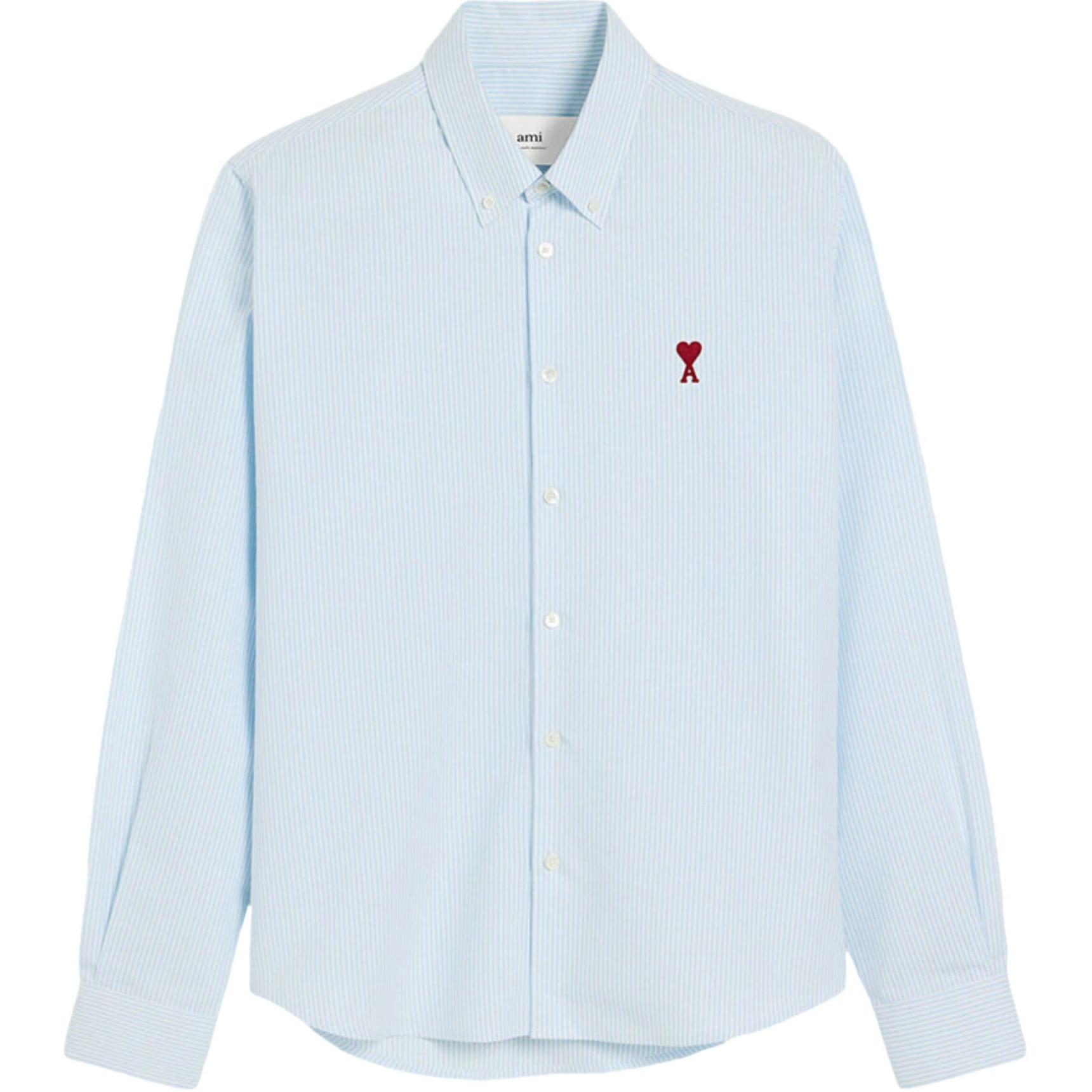 Ami Paris Рубашка с воротником Ami De Coeur и застежкой на пуговицы AMIPARIS, Синий
Ami Paris Рубашка с воротником Ami De Coeur и застежкой на пуговицы AMIPARIS, Синий