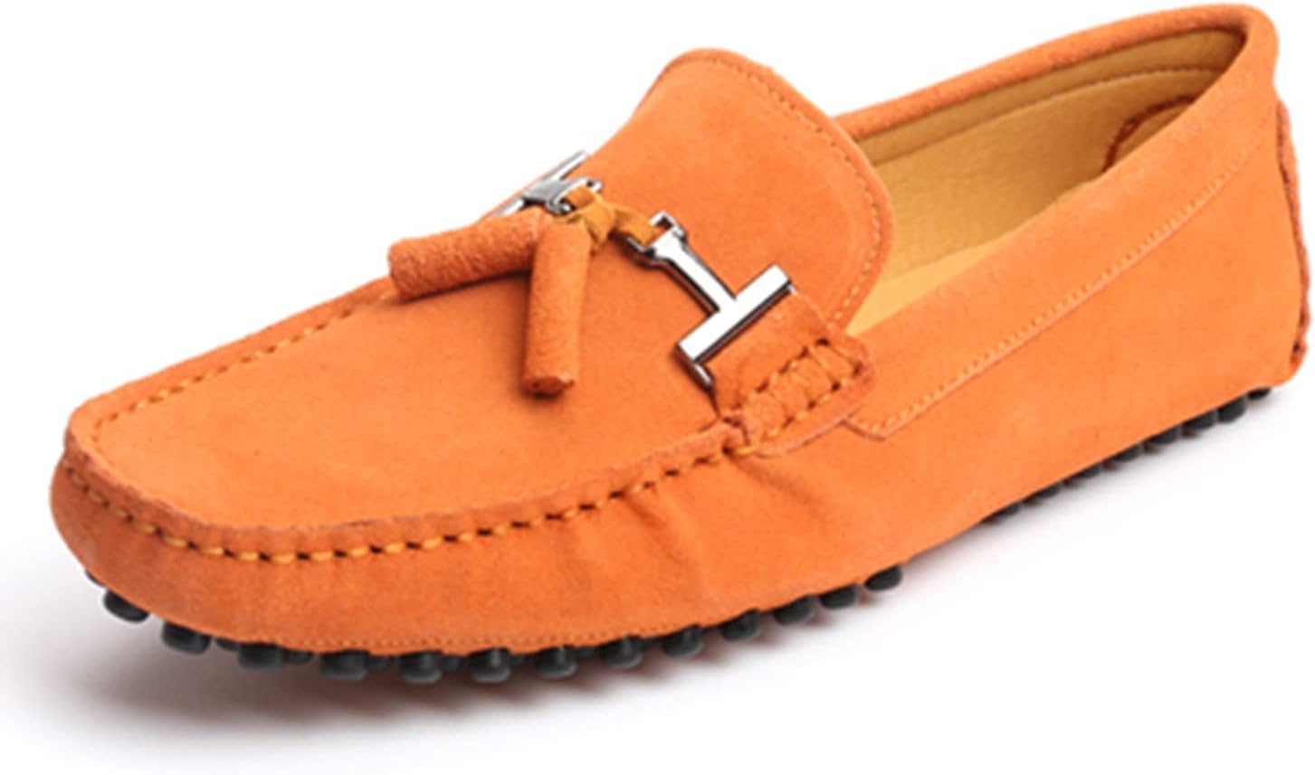 Мужские повседневные мокасины из замши с кисточками, лодочные туфли с отделкой пенни Litnermia, оранжевый
Мужские повседневные мокасины из замши с кисточками, лодочные туфли с отделкой пенни Litnermia, оранжевый