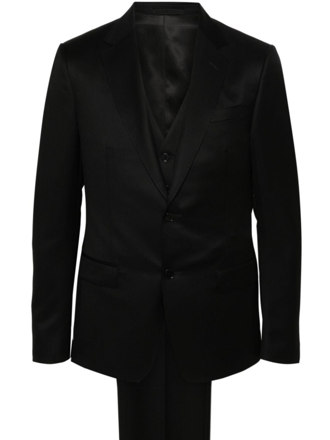 Костюм с однобортным пиджаком Zegna, черный
Костюм с однобортным пиджаком Zegna, черный