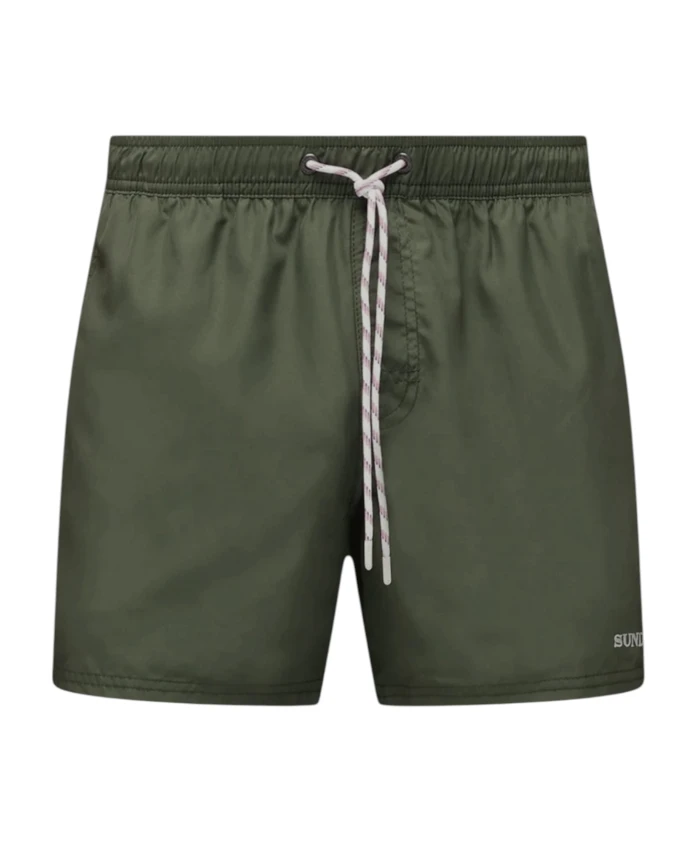 Плавки из полиэстера с эластичным поясом Sundek, зеленый
Плавки из полиэстера с эластичным поясом Sundek, зеленый