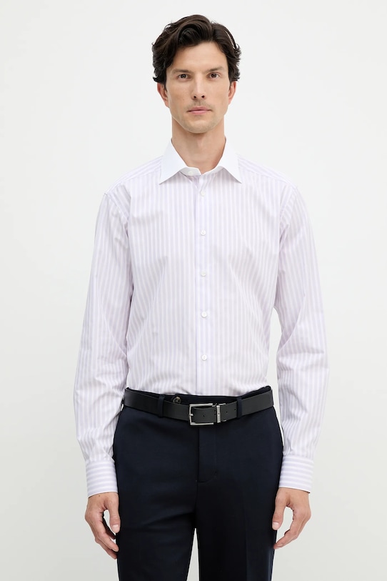 Хлопковая рубашка Eton, фиолетовый
Хлопковая рубашка Eton, фиолетовый