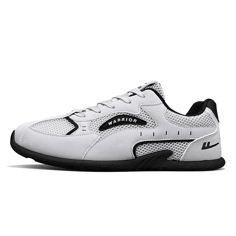 Нескользящие, легкие и дышащие низкие кроссовки для скейтбординга, мужские, серо-черные WARRIOR, Light Gray Black
Нескользящие, легкие и дышащие низкие кроссовки для скейтбординга, мужские, серо-черные WARRIOR, Light Gray Black