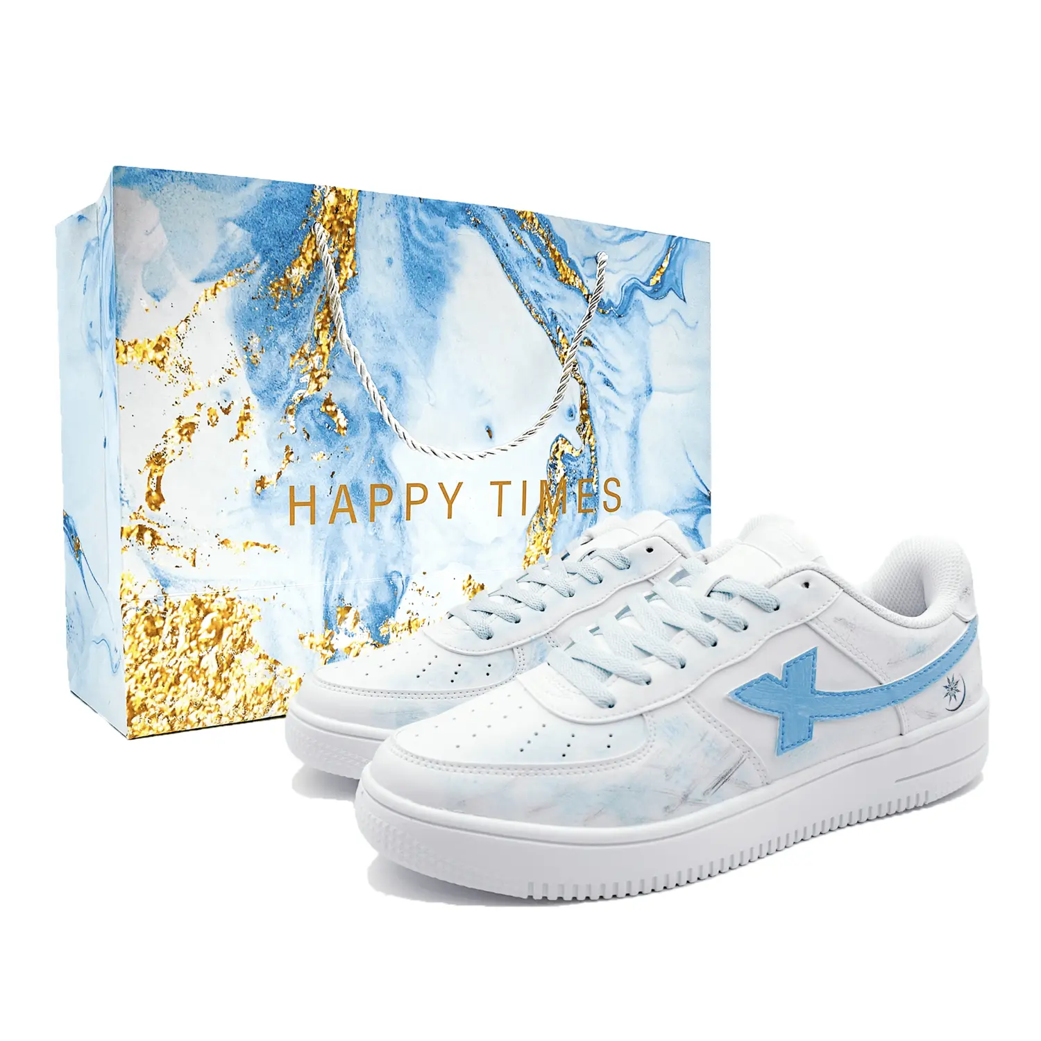 XTEP Кроссовки Air Force One с низким верхом для скейтборда, износостойкие, противоскользящие, мужские, сине-белые
XTEP Кроссовки Air Force One с низким верхом для скейтборда, износостойкие, противоскользящие, мужские, сине-белые