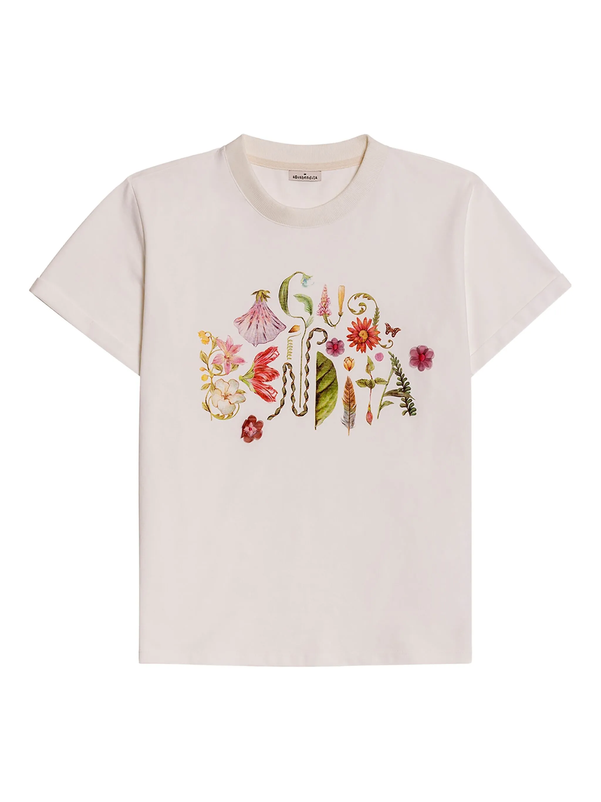 Футболка Gea с цветочным принтом Agua Bendita, белый
Футболка Gea с цветочным принтом Agua Bendita, белый
