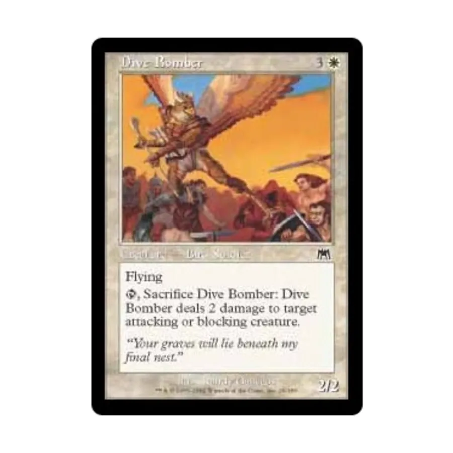 CCG Пикирующий бомбардировщик (С), MTG - Onslaught
CCG Пикирующий бомбардировщик (С), MTG - Onslaught