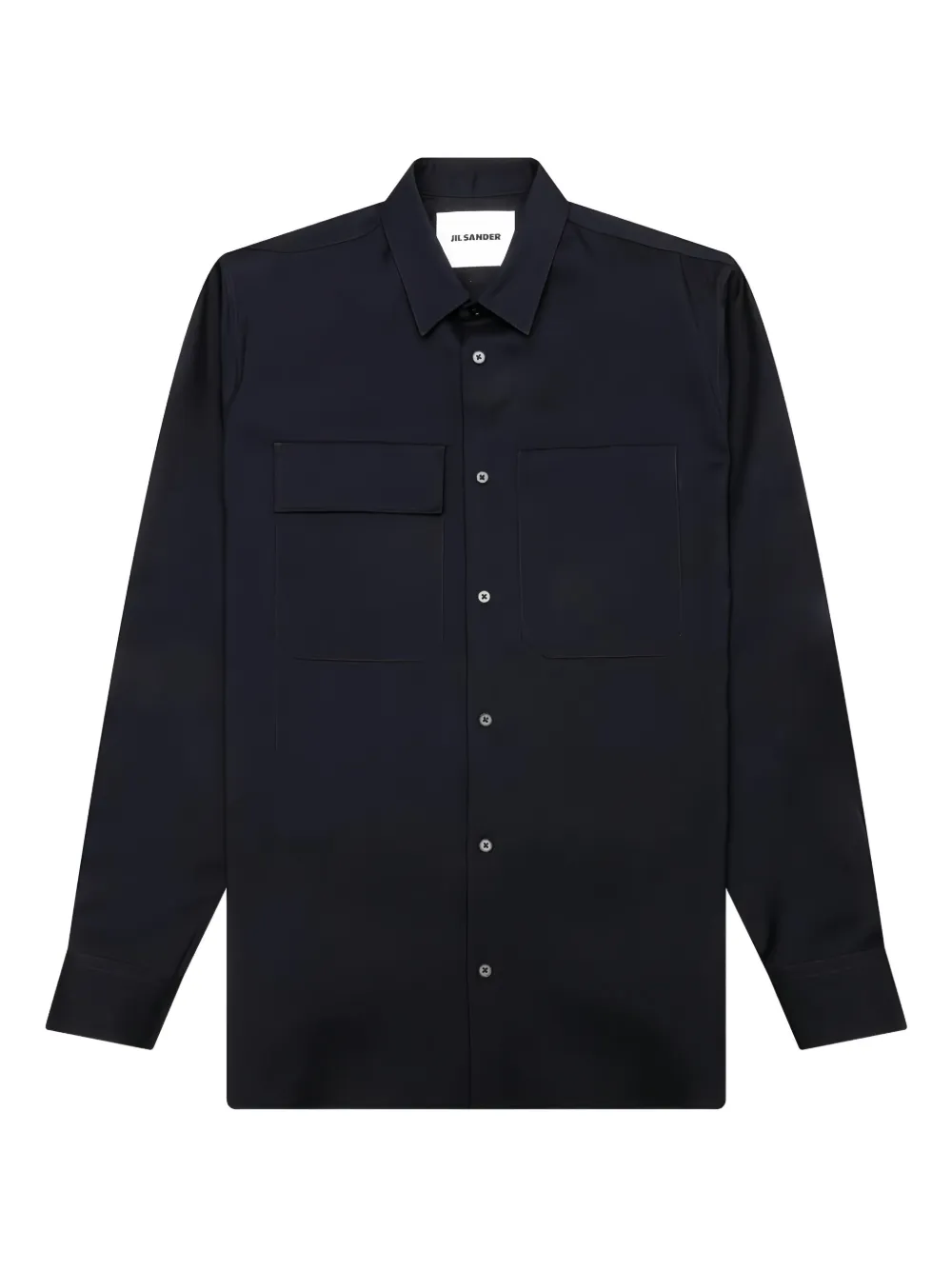 Рубашка с застежкой на пуговицы и карманом JIL SANDER, синий
Рубашка с застежкой на пуговицы и карманом JIL SANDER, синий