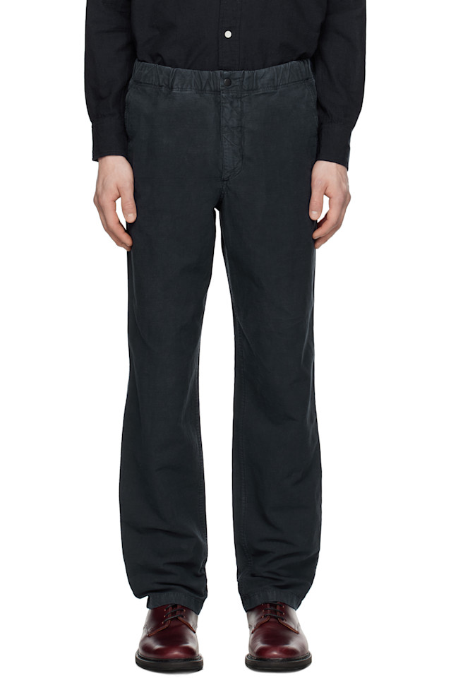 Брюки расслабленного кроя из хлопка и льна Ezra Norse Projects, синий
Брюки расслабленного кроя из хлопка и льна Ezra Norse Projects, синий