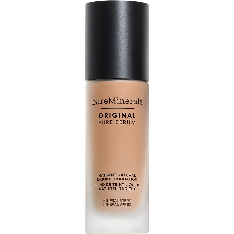 Тональная основа bareMinerals Pure Serum Radiant Natural Liquid Foundation Mineral SPF 20, Light Cool 2.5 / 30 ml
Тональная основа bareMinerals Pure Serum Radiant Natural Liquid Foundation Mineral SPF 20, Light Cool 2.5 / 30 ml