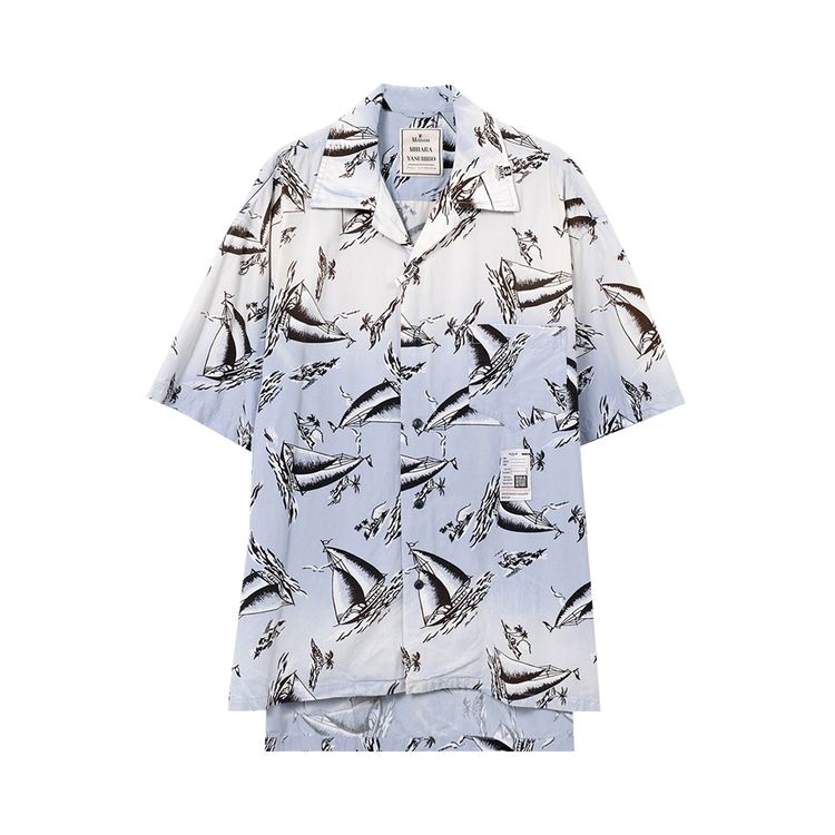 Рубашка Maison Mihara Yasuhiro Vintage Like Aloha Short-Sleeve Shirt 'Light Blue', синий
Рубашка Maison Mihara Yasuhiro Vintage Like Aloha Short-Sleeve Shirt 'Light Blue', синий