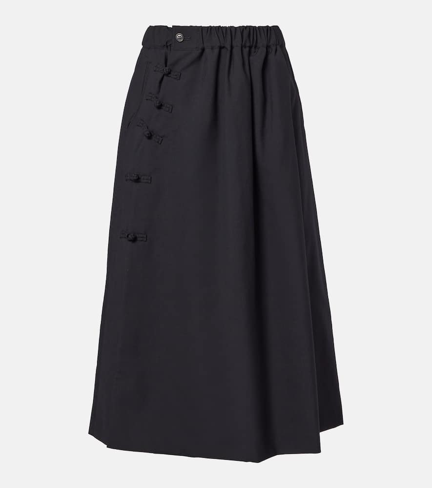 Шерстяная юбка миди Noir Kei Ninomiya, Black
Шерстяная юбка миди Noir Kei Ninomiya, Black