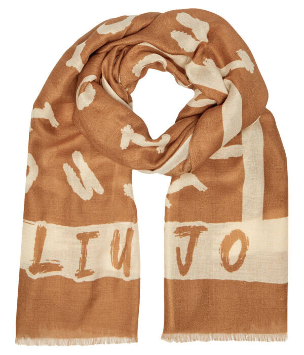 Шарф Liu Jo с принтом, коричневый
Шарф Liu Jo с принтом, коричневый