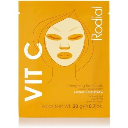 Энергизирующая маска для лица с витамином С, Rodial
Энергизирующая маска для лица с витамином С, Rodial
