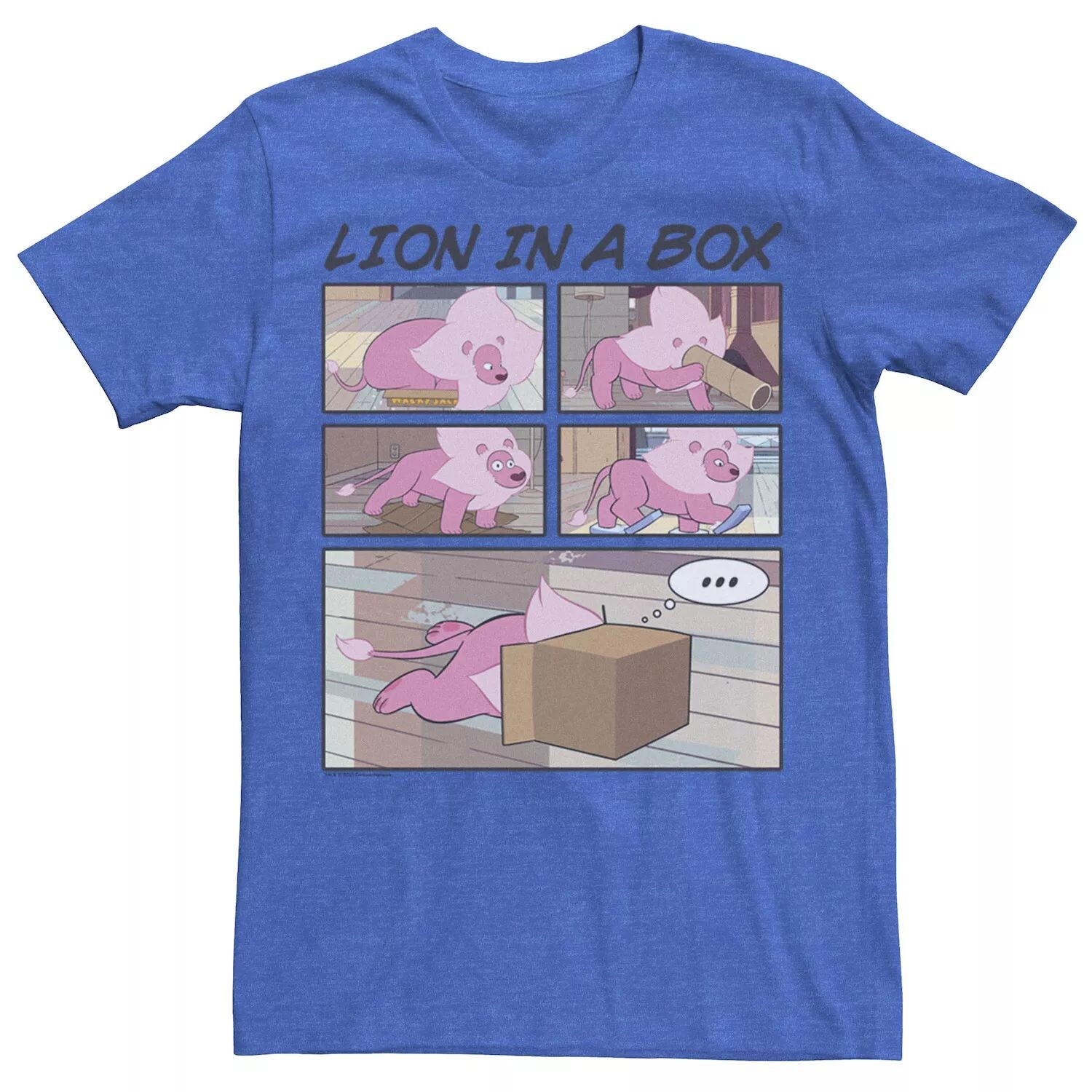 Мужская футболка Cartoon Network Steven Universe Lion In A Box с комиксами Licensed Character
Мужская футболка Cartoon Network Steven Universe Lion In A Box с комиксами Licensed Character