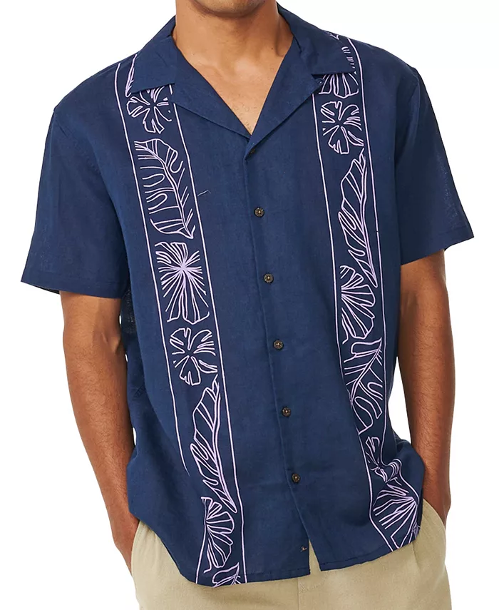 Мужская рубашка с коротким рукавом Mod Tropics Vert Rip Curl, белый
Мужская рубашка с коротким рукавом Mod Tropics Vert Rip Curl, белый