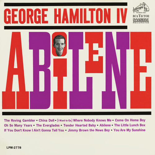 CD диск Hamilton IV, George: Abilene
CD диск Hamilton IV, George: Abilene