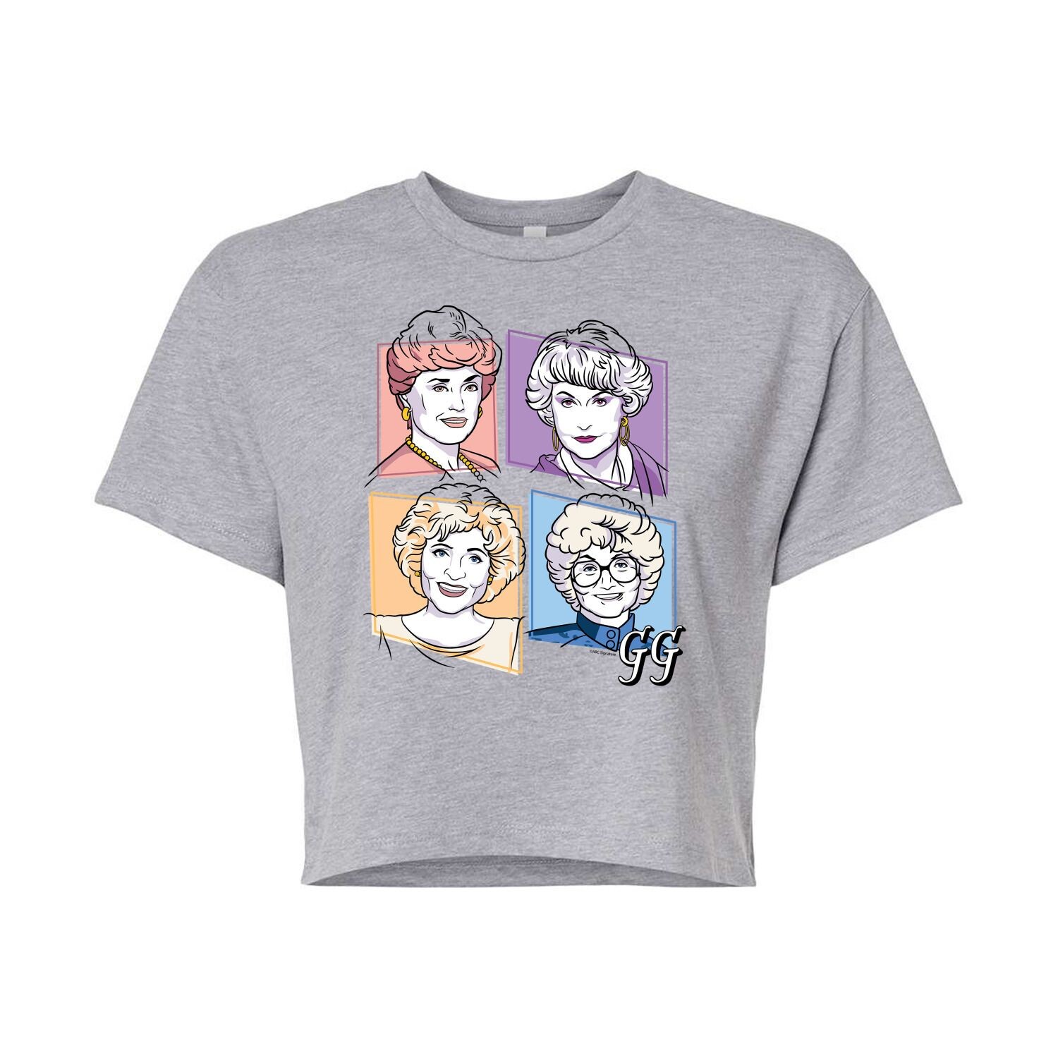 Укороченная футболка с рисунком в сетку для юниоров Golden Girls Group Licensed Character
Укороченная футболка с рисунком в сетку для юниоров Golden Girls Group Licensed Character