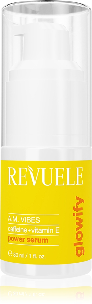 Осветляющая сыворотка для глаз Glowify am vibes Revuele, 30 мл
Осветляющая сыворотка для глаз Glowify am vibes Revuele, 30 мл