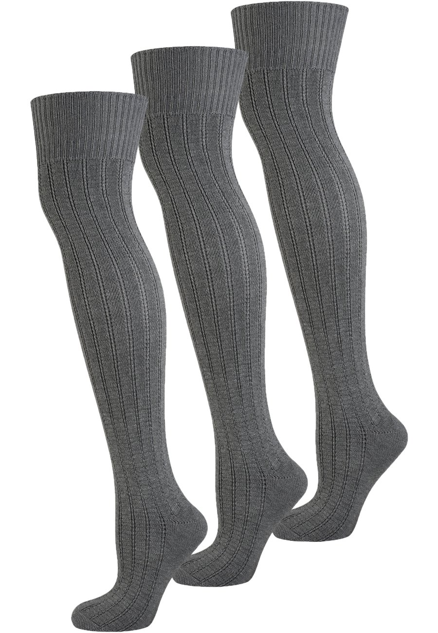 Носки NUR DIE Over-the-knee socks, Hellgrau/Grey
Носки NUR DIE Over-the-knee socks, Hellgrau/Grey