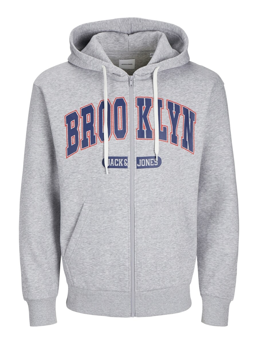 Толстовка с капюшоном на молнии JACK & JONES Bradley, пятнистый серый
Толстовка с капюшоном на молнии JACK & JONES Bradley, пятнистый серый