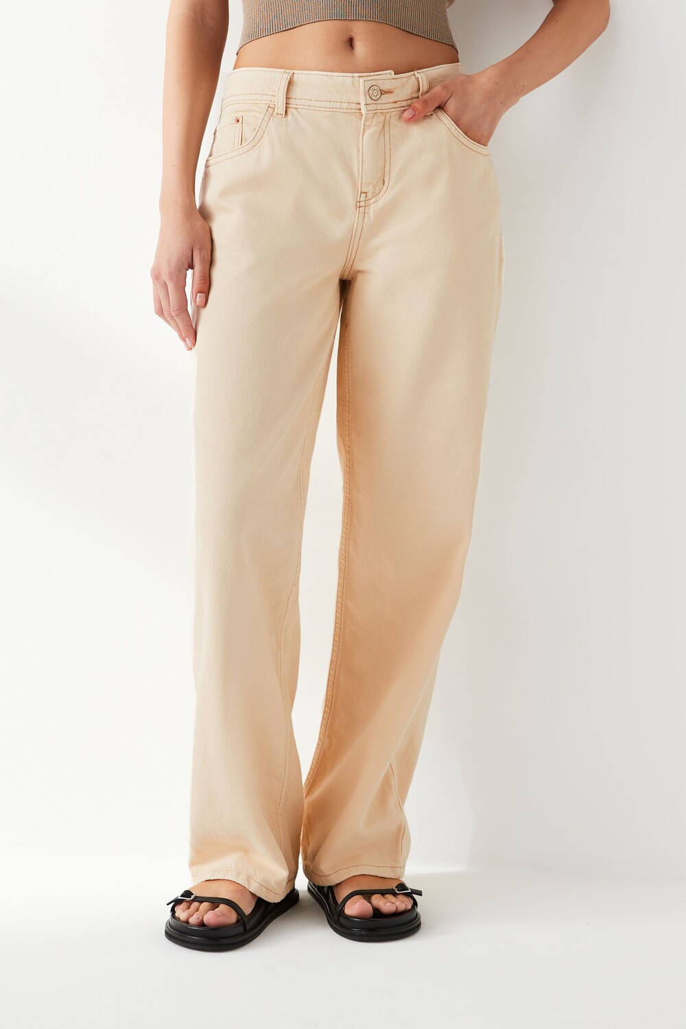 Свободные джинсы с широкими штанинами Next, белый
Свободные джинсы с широкими штанинами Next, белый