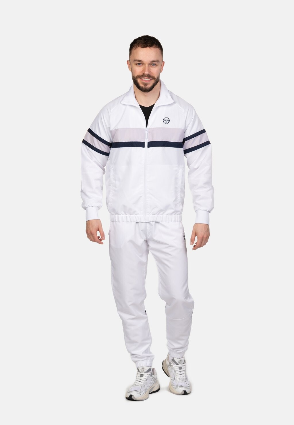 Спортивный костюм Board Set Sergio Tacchini, белый лепесток орхидеи 
Спортивный костюм Board Set Sergio Tacchini, белый лепесток орхидеи