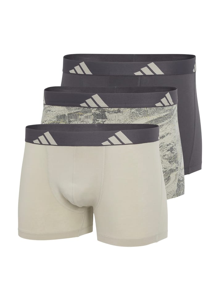 Трусы боксеры adidas, цвет grau/grün
Трусы боксеры adidas, цвет grau/grün