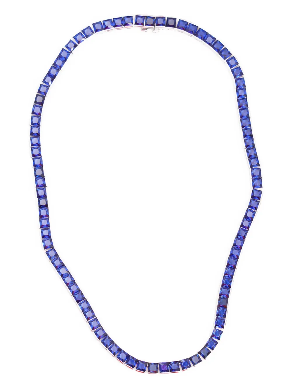 Теннисное ожерелье с квадратным цирконием Izabel Display, синий
Теннисное ожерелье с квадратным цирконием Izabel Display, синий