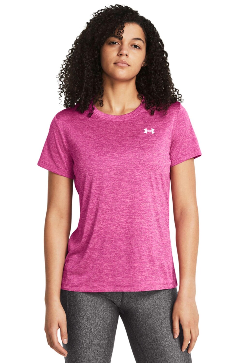 Техническая футболка с круглым вырезом и изюминкой Under Armour, розовый
Техническая футболка с круглым вырезом и изюминкой Under Armour, розовый