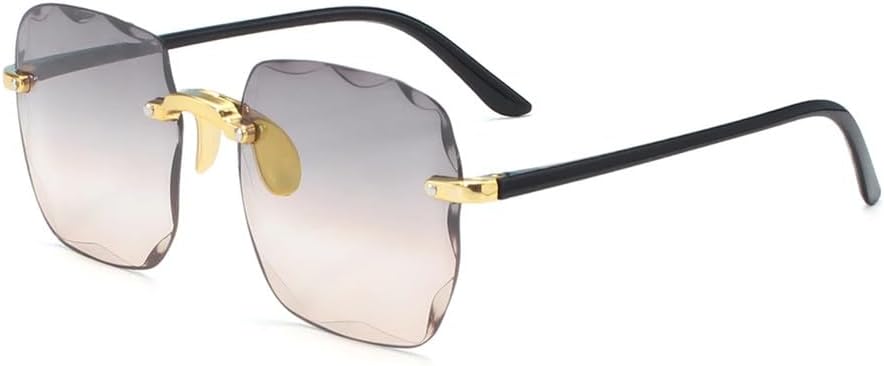 Женские солнцезащитные очки без оправы, модные очки с градиентными линзами, винтажные солнцезащитные очки с металлическими дужками, классические очки с защитой от УФ-излучения UV400 KTUCN, 3
Женские солнцезащитные очки без оправы, модные очки с градиентными линзами, винтажные солнцезащитные очки с металлическими дужками, классические очки с защитой от УФ-излучения UV400 KTUCN, 3