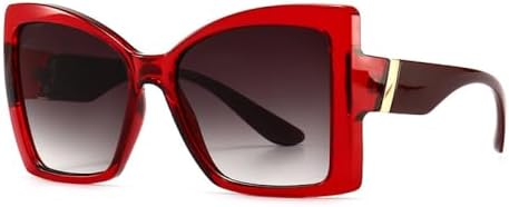 Солнцезащитные очки «кошачий глаз» в крупной оправе для женщин, модные винтажные популярные дорожные солнцезащитные очки для женщин, защита от УФ-излучения UV400 MTZJH, Red Gray
Солнцезащитные очки «кошачий глаз» в крупной оправе для женщин, модные винтажные популярные дорожные солнцезащитные очки для женщин, защита от УФ-излучения UV400 MTZJH, Red Gray