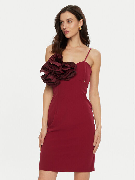 Коктейльное платье стандартного кроя Rinascimento, красный
Коктейльное платье стандартного кроя Rinascimento, красный