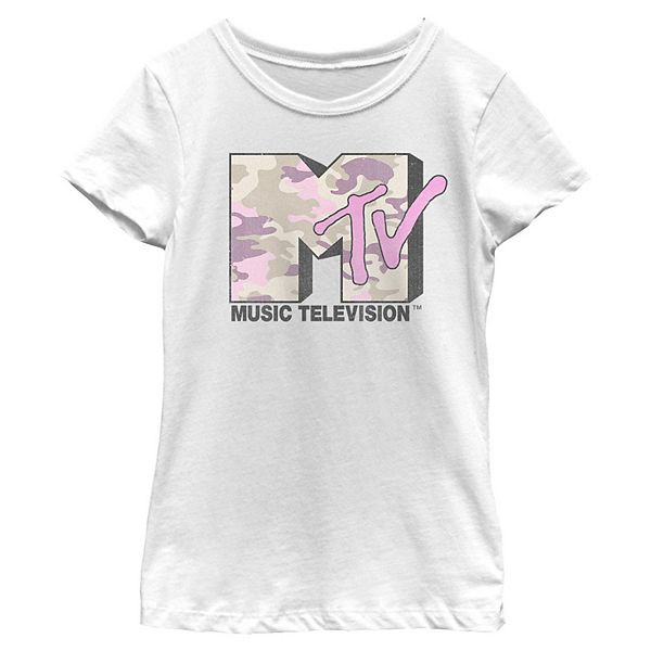 Футболка с принтом MTV и камуфляжным рисунком для девочек Licensed Character
Футболка с принтом MTV и камуфляжным рисунком для девочек Licensed Character